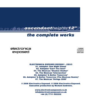 Electronica Exposed EECD001 - CD3