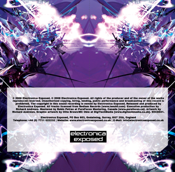 Electronica Exposed EECD041 - Booklet Back