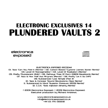 Electronica Exposed EECD044 - CD